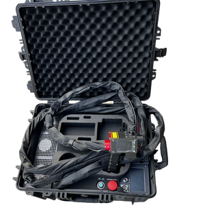 Boîtier rigide portable 100W 200W 300W 500W pour machine de nettoyage laser, boîte de rangement protectrice avec poignée et loquets, noir - Product Image 6