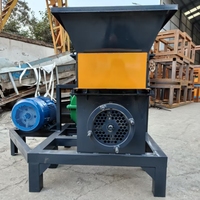 Broyeur de viande et d'os de qualité commerciale à haute capacité de 22 kW pour la fabrication d'aliments pour animaux (moutons et bovins)
