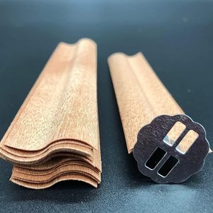 Ruột đèn nến gỗ đậu nành hình chữ S tự nhiên dùng cho mọi loại làm nến - Product Image 1