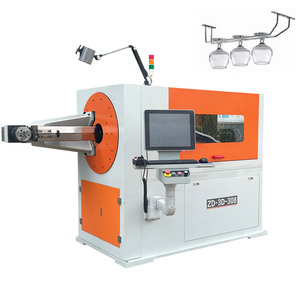 Máquina de Fabricación de Ganchos <span class=keywords><strong>3D</strong></span> <span class=keywords><strong>CNC</strong></span> de 5 Ejes, Dobladora de Alambre de Acero, Máquina Formadora de Alambre - Product Image 2