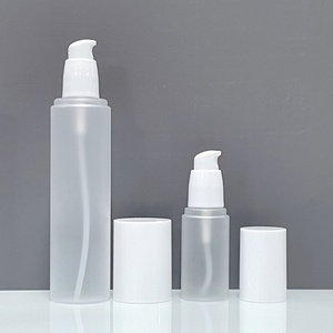 Cosmetic Dispenser Clear Lotion <b>Pump</b> <b>Bottle</b> 50ml 100ml 150ml Plastic Pet Shampoo <b>Pump</b> Lotion <b>Bottle</b> and Jar - Product Image 3