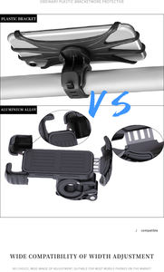 دراجة حامل هاتف زوايا <span class=keywords><strong>360</strong></span> درجة دوران تعديل ، أربعة أركان ، من جميع النواحي حزمة حماية الهاتف المحمول - Product Image 4