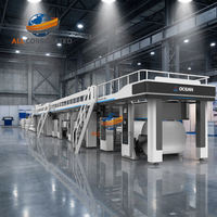 Máquina Automática para Fabricar Cajas de Cartón Corrugado de Alta Resistencia, Producción de Cartón Corrugado de 3/5/7 Capas