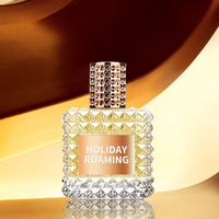 Parfum pour femme Miss Adventure, série cristal scintillant de haute qualité, vente en gros, parfum personnalisé sur mesure