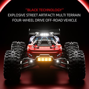 รถบรรทุกมอนสเตอร์ RC SCY10101 ขนาด 1:10 ความเร็วสูง สำหรับวิ่งออฟโรด ใช้มอเตอร์แบบแปรงถ่าน ควบคุมด้วยรีโมทคอนโทรล รถไต่เขา RC สำหรับเด็กและผู้ใหญ่ - Product Image 5