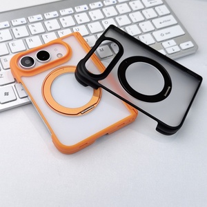 Funda Magnética Translúcida Mate Avanzada para iPhone Duo con 360 °   Soporte de Anillo con Carga Inalámbrica y Cubierta Rígida Antigolpes - Product Image 5