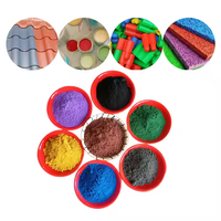 Pigment d'oxyde de fer (Fe2O3) pour béton, briques, carreaux, bitume, pigments, taille des particules 0,4-0,7 µm, 25 kg/sac