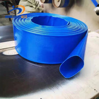 Chine usine flexible 6 pouces irrigation agricole poser tuyau plat poser tuyau de vidange plat