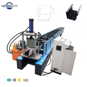 헤너 <span class=keywords><strong>2026</strong></span> 워터 거터 레인 드레인 콜렉팅 시스템 롤 포밍 머신 메탈 스틸 거터 루프 타일 제조기 - Product Image 1