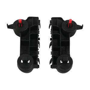 1 paire de supports de renfort pour pare-chocs avant en plastique PP <span class=keywords><strong>noir</strong></span> pour voiture OE 622216CA0A 622206CA0A pour <span class=keywords><strong>Nissan</strong></span> Altima 2019-2023 - Product Image 3