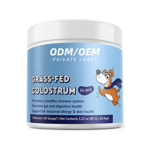 Oem/odm דשא האכלה <span class=keywords><strong>bovine</strong></span> תוספת אבקת קולוסטרום עבור כלבים-חיסונית הקלה באלרגיה לטיפול בעור לכל הגזעים - Product Image 6