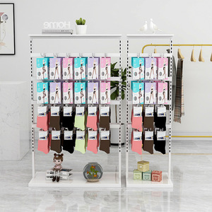 رف عرض معلق للملابس الداخلية والجوارب، رف متعدد الوظائف لحافظات الهواتف المحمولة، رف جوارب مزدوج الجوانب قائم بذاته للمتاجر - Product Image 4