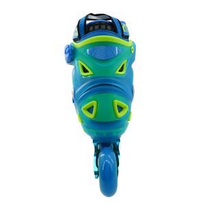 รองเท้าโรลเลอร์สเกตสำหรับเด็ก, รองเท้าโรลเลอร์สี่ล้อแบบปรับความเร็วได้สำหรับเด็กทำจากอลูมิเนียมอัลลอยตลับลูกปืน ABEC-7ใช้กลางแจ้งเทคโนโลยีใหม่ - Product Image 1