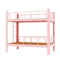 Lits superposés en métal pour enfants, design moderne, lits superposés en fer