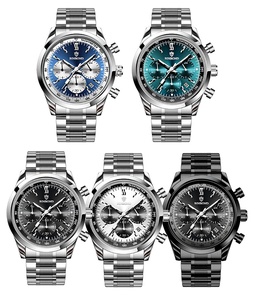 Reloj de Cuarzo BINBOND 380 para Hombre, Diseño Ejecutivo, <span class=keywords><strong>2</strong></span> Correas Opcionales, Resistente al Agua, Multifunción, Deportivo, Casual, Regalo Masculino - Product Image 6