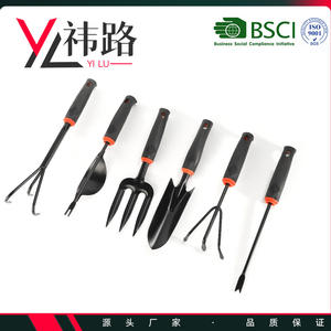 Garden Hand Tool Cultivator 3 Prong Black A3 Carbon Steel Ergonomic Handle For <b>Planting</b> <b>Soil</b> Loosening Garden Balcony Use - Product Image 5