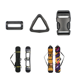 Correa triangular de plástico con hebilla para esquí, cierre duradero para equipo de esquí, bolsa de almacenamiento, accesorio C014 - Product Image 4