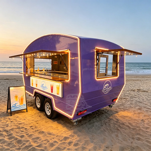Fast Food Vending Trailer Mobile Kitchen Trailer Overseas Food Trailer Food Shop Juice Concession Trailer - Product Image 6