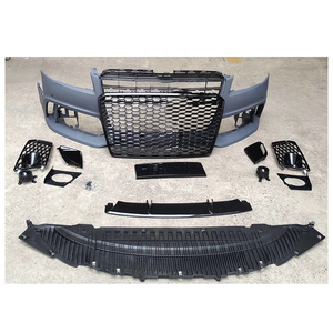 Accessori per carrozzeria paraurti RS8 con pala per griglia per paraurti Audi S8 A8 BodyKit di alta qualità materiale PP ABS 2015 2016 <span class=keywords><strong>2017</strong></span> - Product Image 2