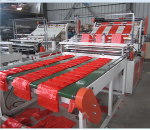 Động cơ servo sáu dòng nhựa mua sắm túi làm máy cắt - Product Image 2