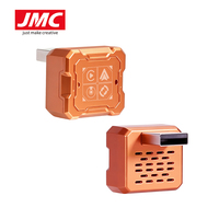 Adaptateur portable JMC Mini 4-en-1 Carplay Android Auto, convertisseur USB C sans fil, boîte de conversion sans fil Mirrorlink, dongle orange