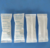 Sachet de gel de silice blanc absorbant l'humidité, non toxique, avec filtre en papier de 5 grammes