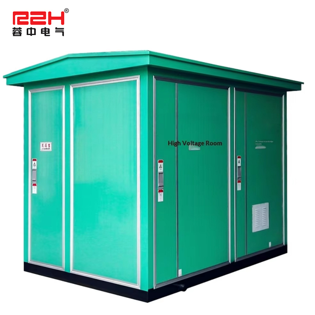 Customizable 110kv-880kv Output Three Phase Oil-Immersed Compact Electric Substation Transformer 50/60Hz Frequency