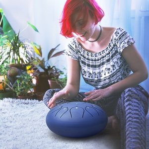 SUCCESS Tamburo a Lingua Regolabile in Acciaio Inox, Regalo di Natale, Strumento a Percussione per Guarigione dei Chakra - Product Image 6