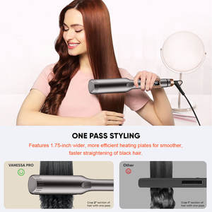 الكمال جودة الشعر استقامة شاشة تعمل باللمس للأجهزة الكيراتين العلاج مكواة فرد الشعر - Product Image 2