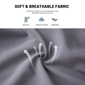 Pantalones Cortos Deportivos para Hombre, Cintura Elástica, Bolsillo, Presilla para Toalla, para Correr, Baloncesto, Gimnasio, Ajuste Holgado, Secado Rápido - Product Image 3