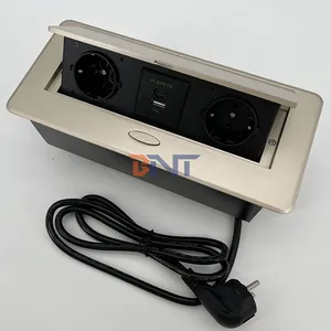 Factory sales directly industrial power socket office table use power extension board socket charger power usb socket cube