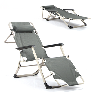 <span class=keywords><strong>Chaise</strong></span> inclinable réglable avec appui-tête, <span class=keywords><strong>chaise</strong></span> longue pliante, chaises longues d'extérieur <span class=keywords><strong>pour</strong></span> jardin, <span class=keywords><strong>piscine</strong></span> - Product Image 1