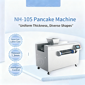 HN QDMECH Best Seller Intelligent Pancake <strong>Machine</strong> Biscuit Maker Sweet Potato Thin Slice <strong>Machine</strong> - Product Image 2