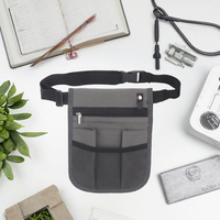 Sac banane utilitaire de travail, sac banane multi-compartiments, sac banane réglable pour le rangement des affaires des employés en voyage B