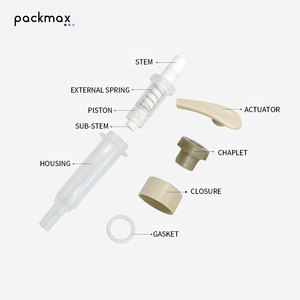 Custom large lotion pump, 24/28/32/33/38/45, smooth surface, built-in/external lotion pump head, push pump - Product Image 4