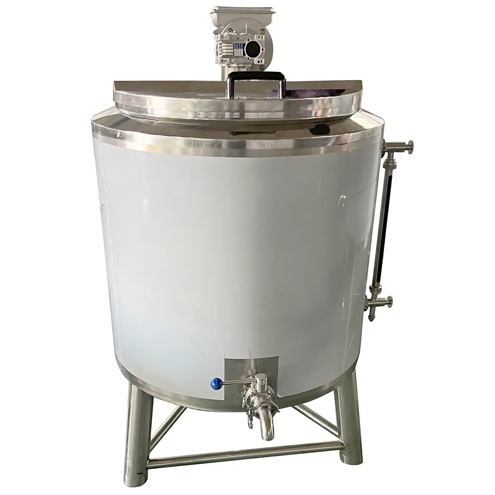 Individuelle 500L-1000L Käse-Überzugsmaschine 500 Liter Ziegenkäse-Tankmaschinen für Prozessheizung Milch Käseherstellung