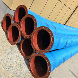 Nehir limanı madencilik tarama için büyük çaplı kauçuk hortum aşınmaya dayanıklı kum emme ve deşarj borusu - Product Image 1