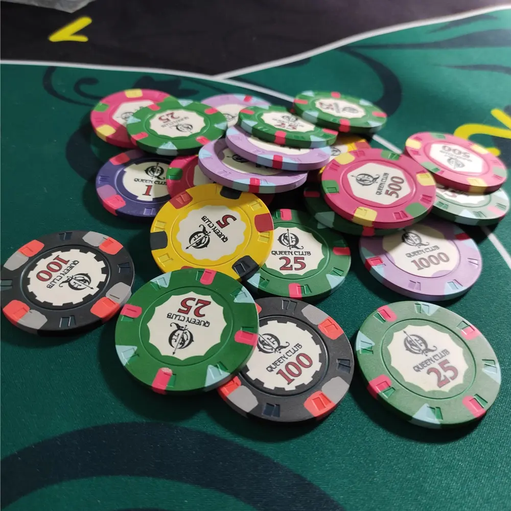 43Mm Thăng Hoa Blanks Tùy Chỉnh Nhựa Chip Poker
