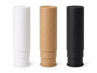 Emballage en papier cylindrique personnalisé de qualité alimentaire pour rouleaux de sushi à emporter