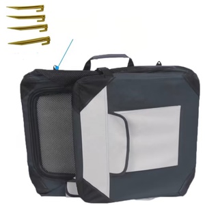Collapsible Oxford <strong>Soft</strong> <strong>Dog</strong> <strong>Crate</strong> Zipper Portable Travel <strong>Crate</strong> for Large <strong>Dogs</strong> Foldable Indoor/Outdoor Car Travel Customized - Product Image 3