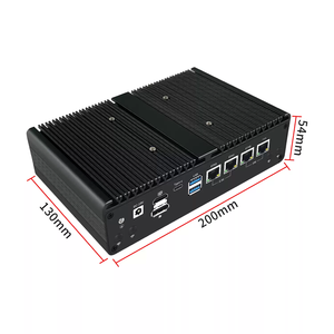 Mini PC BKHD Ryzen 5 7640HS Ryzen 7 8845HS 4 LAN 2.5G 10G DDR5 OCuLink Ordinateur industriel en stock 64 Go - Product Image 3