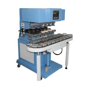 Microcomputer Controlled 6-Color Turntable Ink <b>Cup</b> Pad <b>Printer</b> Semi-Automatic Pad Printing Machine for Plastic Parts - Product Image 5