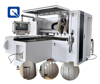 Machine de perçage CNC six faces avec broche 3,5 kW et système de contrôle 3D pour le perçage de trous sur six côtés de panneaux de meubles en bois