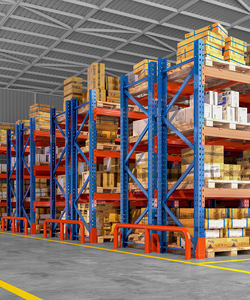 Sistema de Almacenamiento de Palets Selectivos de Alta Resistencia, Ajustable, de Metal, para Almacenes - Product Image 1