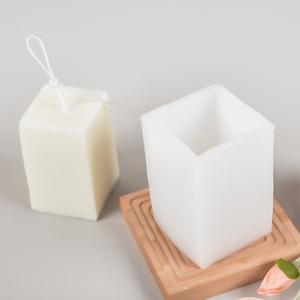 Hot-selling Rectangular <b>Silicone</b> Mold for Candle Making - Product Image 1