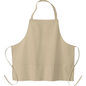 Tablier de chef pour enfants personnalisé avec logo, réutilisable, en polyester et coton, imperméable, lavable, avec plusieurs poches, pour les fêtes - Product Image 1