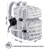 Sac à dos de randonnée Trailpop Camuflada pour jeunes hommes, sac à dos de voyage Oxford imperméable 45L Molle, acheter des sacs à dos scolaires