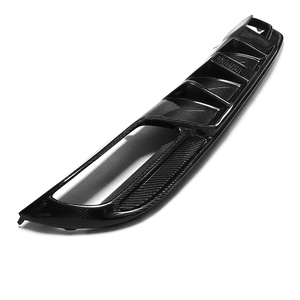 Difusor Trasero de Fibra de Carbono Estilo FD para Mercedes Benz Clase <span class=keywords><strong>C</strong></span> W205 4 Puertas Deportivas 2015-2018 con Difusor de Parachoques Trasero Ligero - Product Image 3