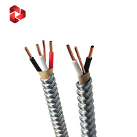 Câble basse tension NVDAN MC BX, isolation XLPE, conducteur cuivre/aluminium, 14-3 AWG, 0,6 KV, usage construction, 90