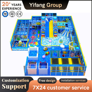 Aire de jeux intérieure sécurisée et de haute qualité pour enfants, espace de jeu souple personnalisé avec mur d'escalade et tunnel labyrinthe, usine chinoise - Product Image 2